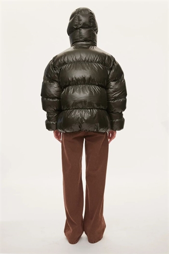 Oval Sqaure - Active Hood Jacket, Dark Army